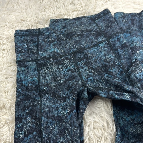 Lululemon Fast And Free 7/8 Tight Fairisle Multi Black - Picture 2 of 6